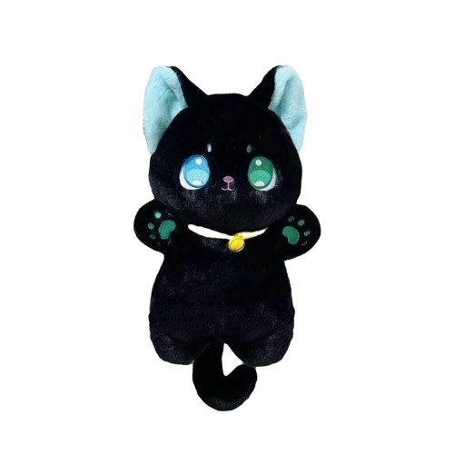 Peluche Gatto Kawaii Nero 60 cm - Pidak Shop