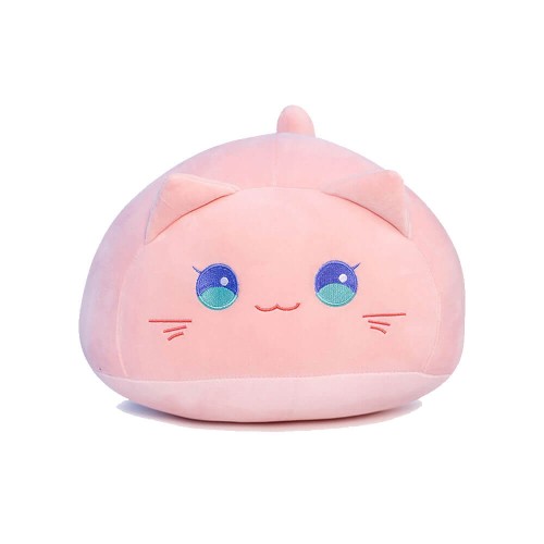 Peluche Gatto Rosa Occhi Kawaii 20 cm - Pidak Shop
