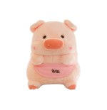 Peluche Maialino Kawaii con Grembiule 30 cm - Pidak Shop