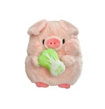 Peluche Maialino Kawaii con Verdura 25 cm - Pidak Shop