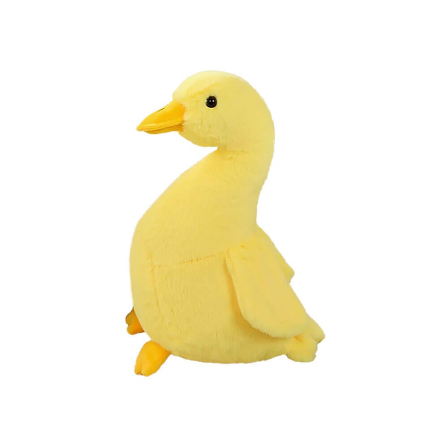 Peluche Papera Seduta Gialla 30 cm - Pidak Shop