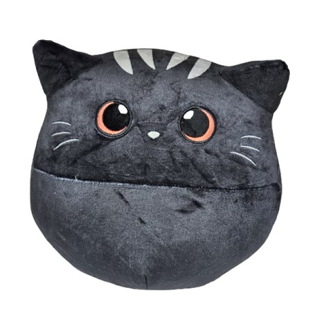 Floppi The Cat Peluche Gatto Gotico 25 cm Esclusivo PIDAK – Gatto Nero Kawaii Morbido da Collezione