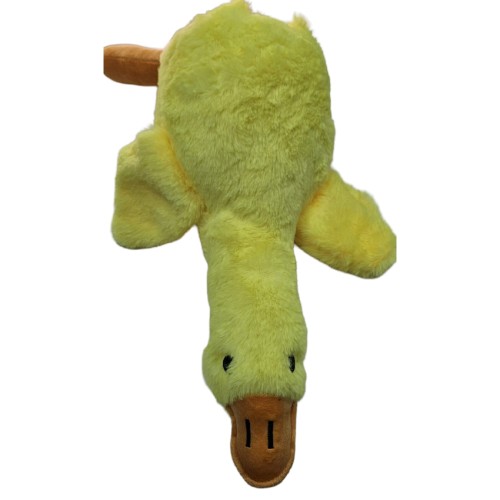Peluche Papera Gialla 50 cm – Papera Morbida Kawaii con Becco Arancione