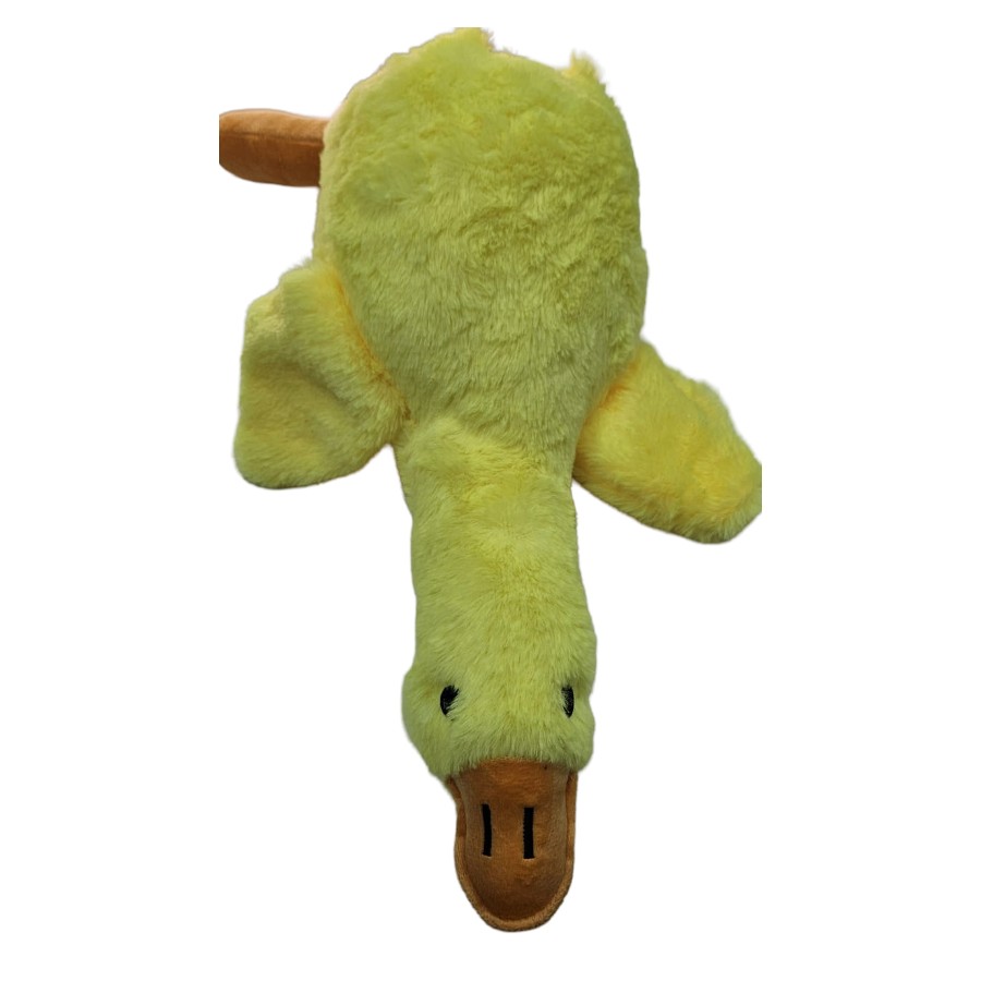 Peluche Papera Gialla 50 cm – Papera Morbida Kawaii con Becco Arancione