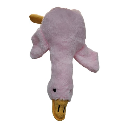 Peluche Papera Rosa 50 cm – Papera Morbida Kawaii con Becco Giallo